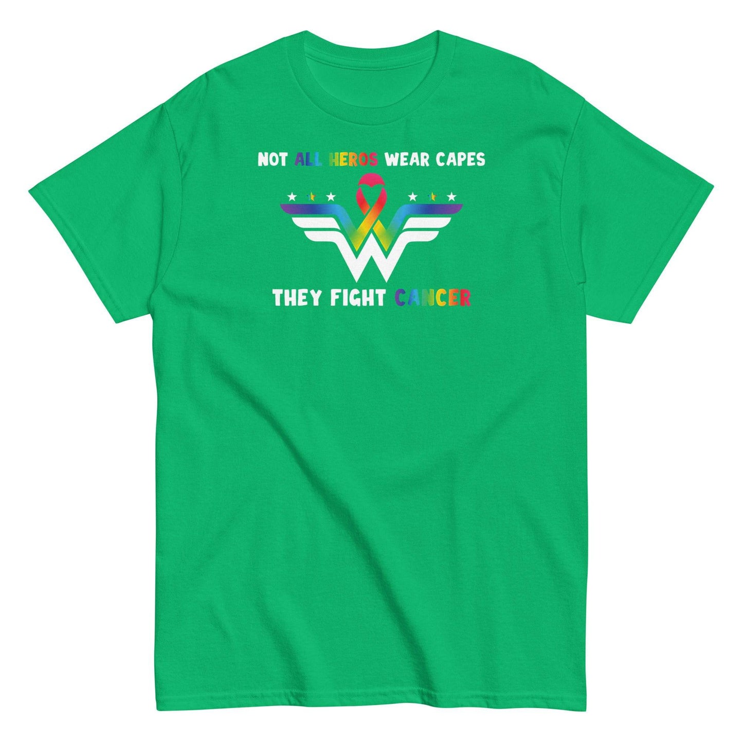 Cancer Hero Cape Classic Tee - JohnVsGBMIrish GreenS