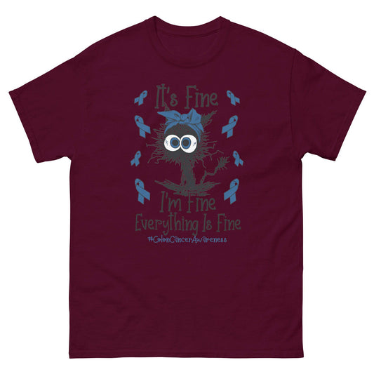 Cancer I am Fine Classic Tee - JohnVsGBMMaroonS