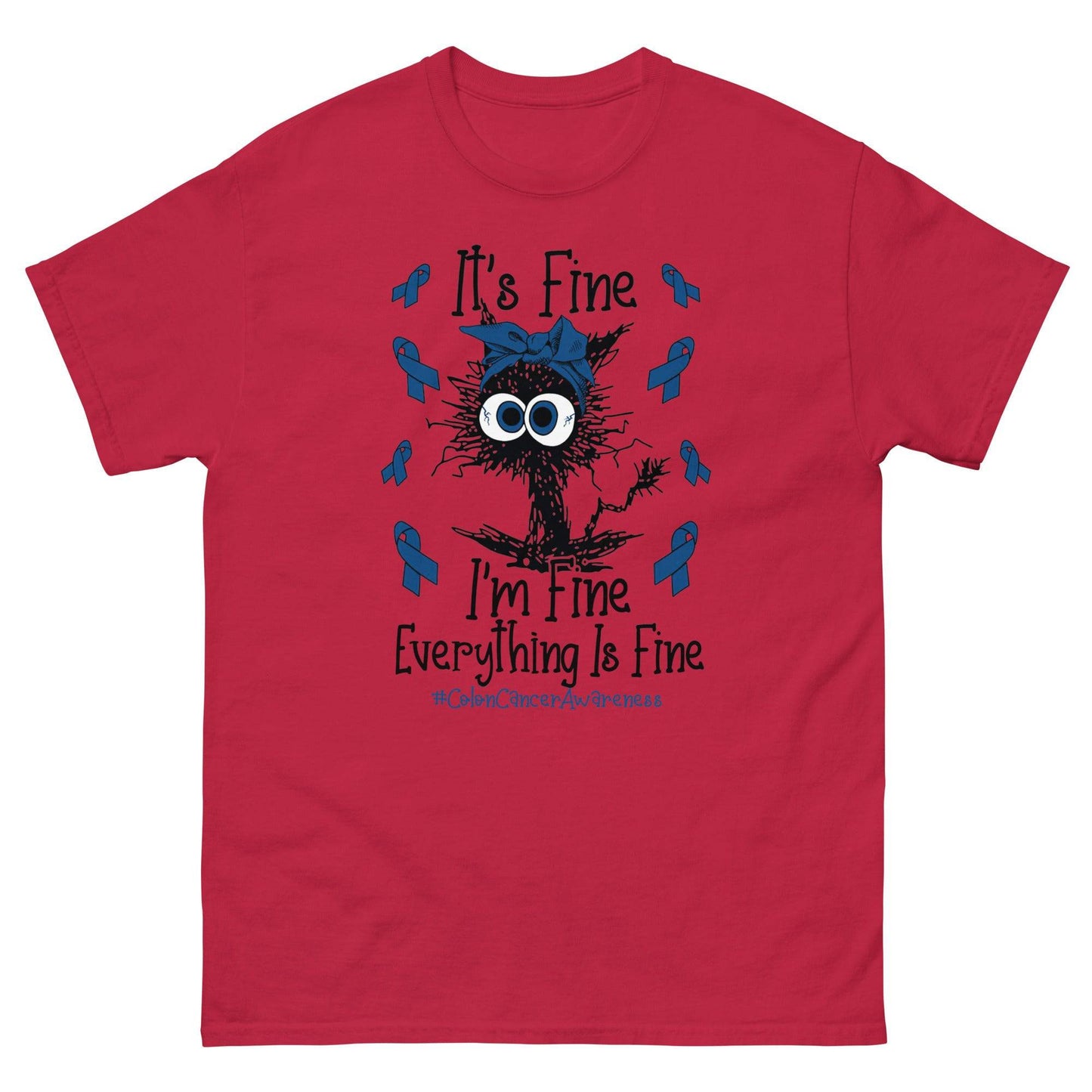 Cancer I am Fine Classic Tee - JohnVsGBMCardinalS