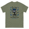 Cancer I am Fine Classic Tee - JohnVsGBMMilitary GreenS