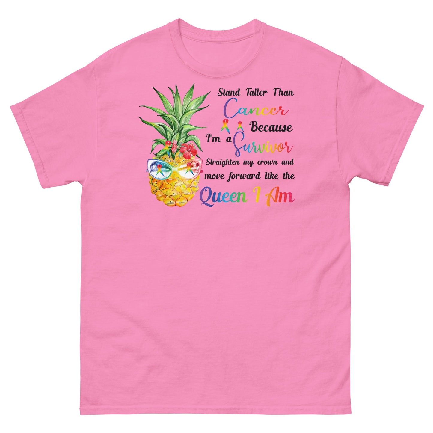 Cancer Pineapple Queen Tee - JohnVsGBMAzaleaS