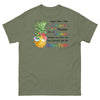 Cancer Pineapple Queen Tee - JohnVsGBMMilitary GreenS