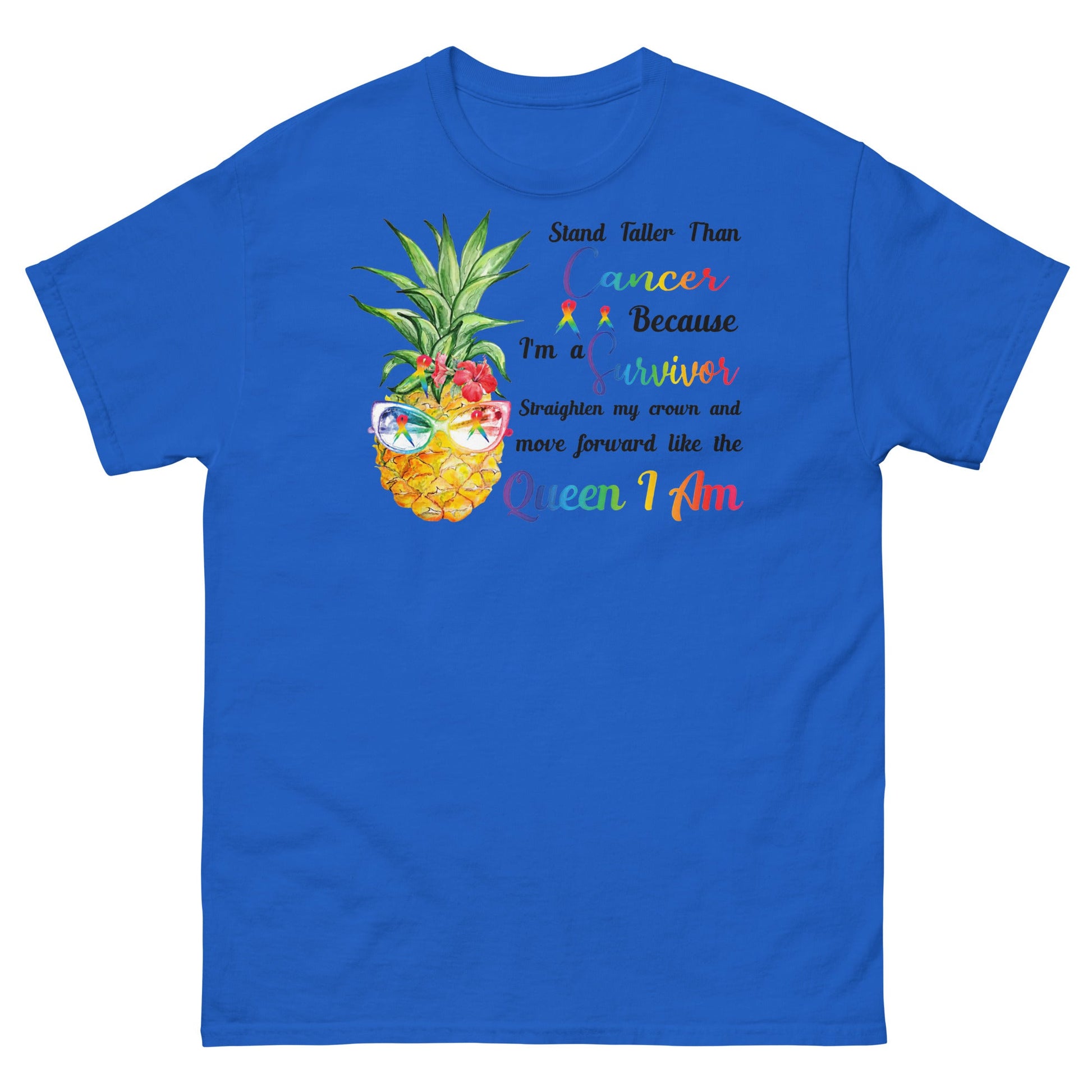 Cancer Pineapple Queen Tee - JohnVsGBMRoyalS