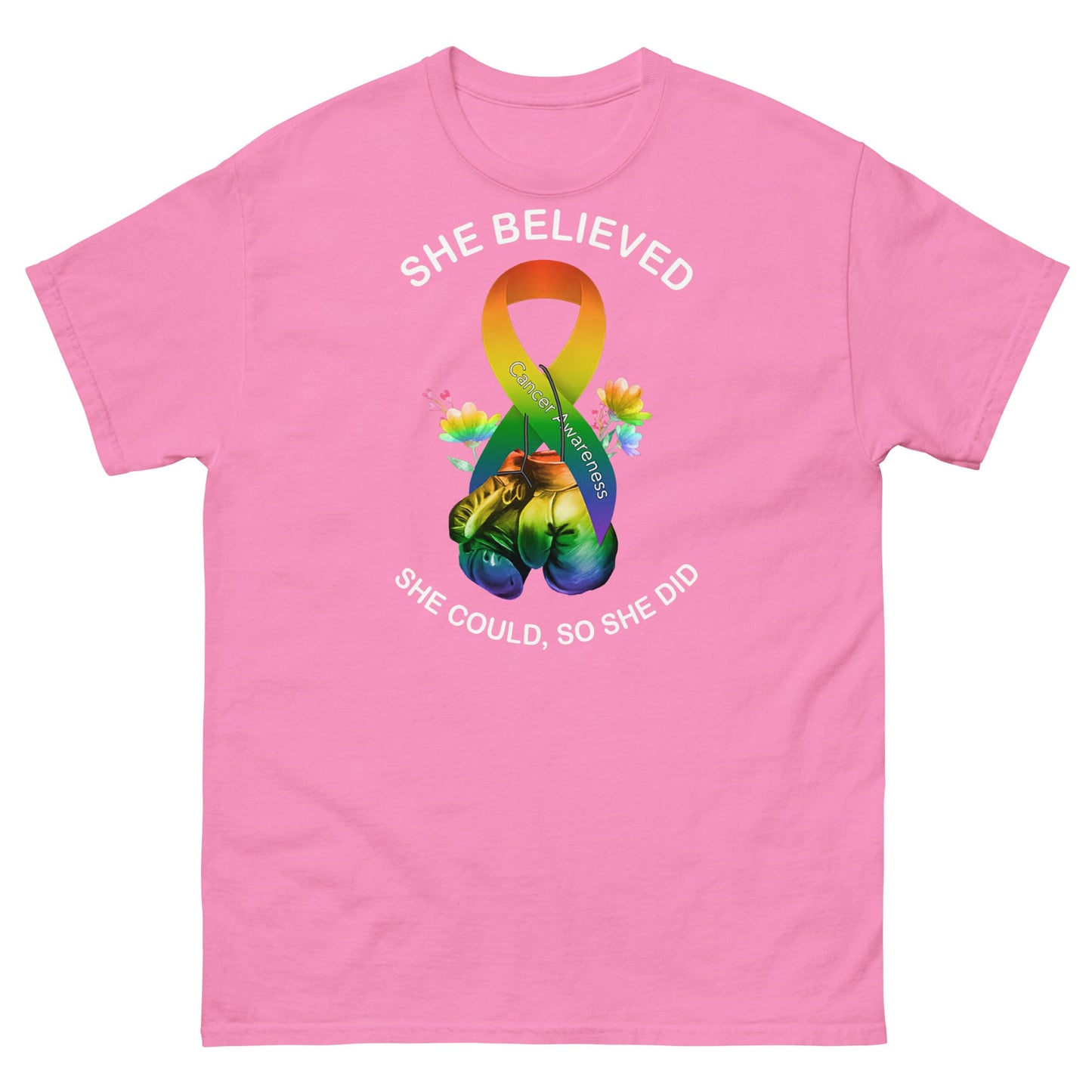 Cancer She Believed Tee - JohnVsGBMAzaleaS