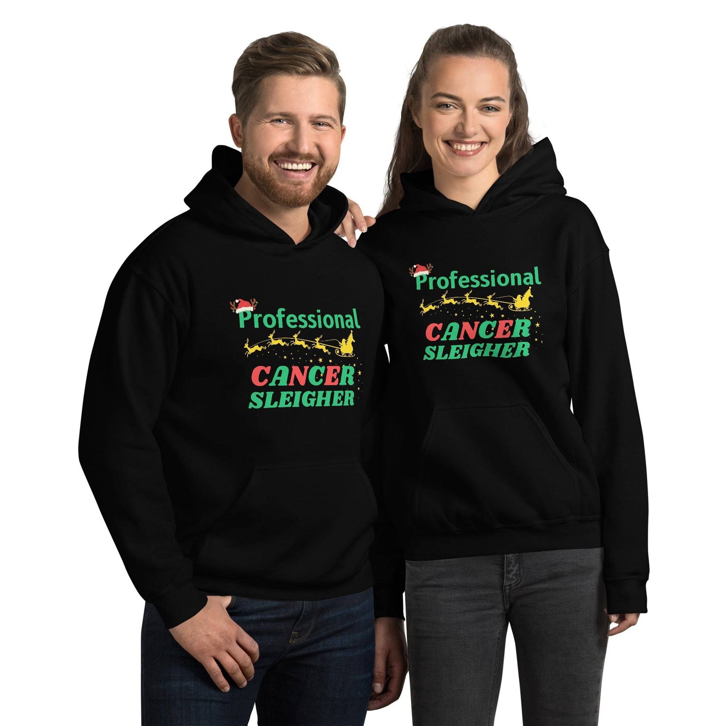 Cancer Sleigher Hoodie - JohnVsGBMAshS