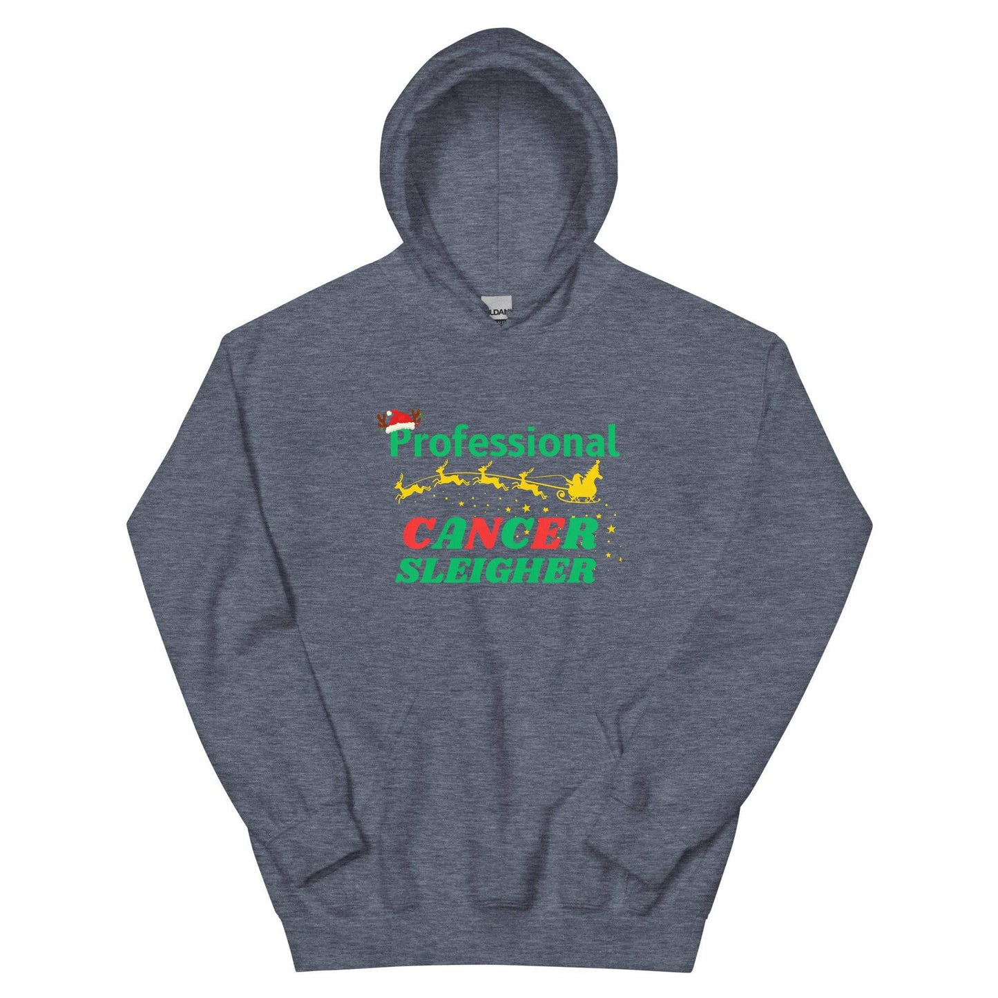 Cancer Sleigher Hoodie - JohnVsGBMHeather Sport Dark NavyS