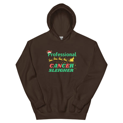 Cancer Sleigher Hoodie - JohnVsGBMDark ChocolateS