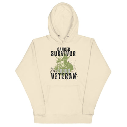 Cancer Survivor Soldier Green Hoodie - JohnVsGBMBoneS