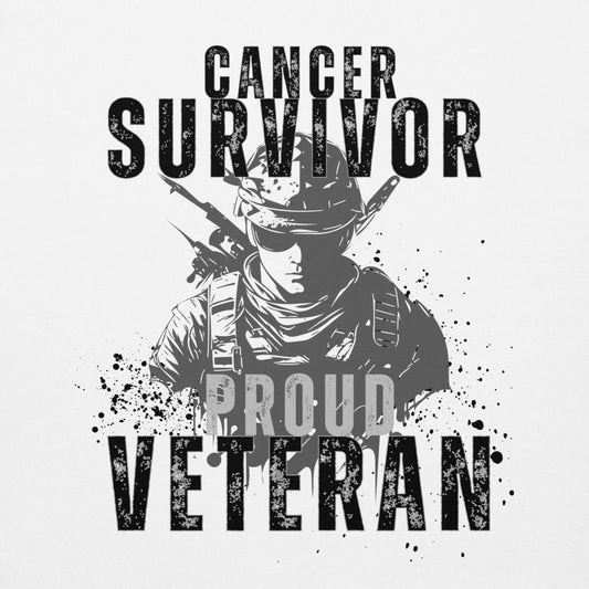 Cancer Survivor Soldier Grey Hoodie - JohnVsGBMMaroonS