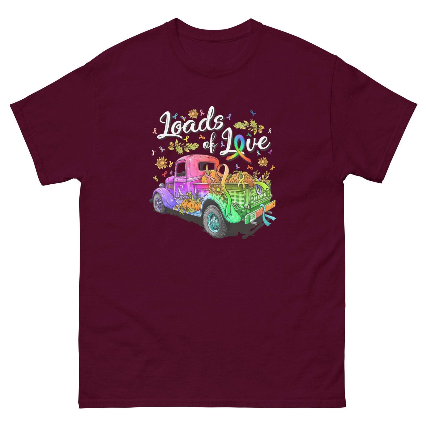 Cancer Truck Classic Tee - JohnVsGBMMaroonS