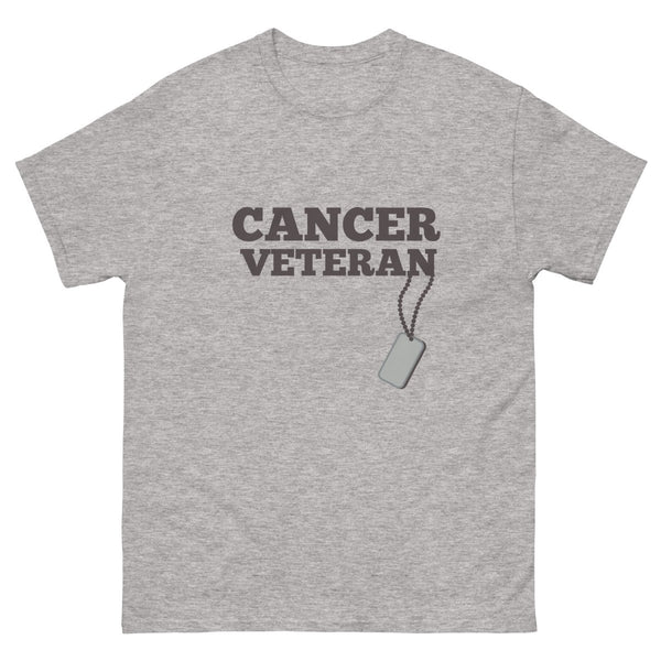 Cancer Veteran Tee - JohnVsGBMSport GreyS