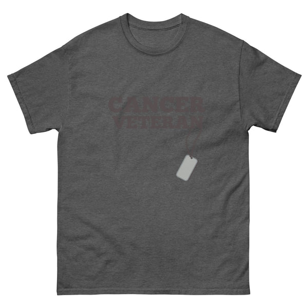 Cancer Veteran Tee - JohnVsGBMDark HeatherS