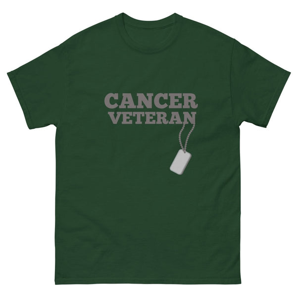 Cancer Veteran Tee - JohnVsGBMForest GreenS