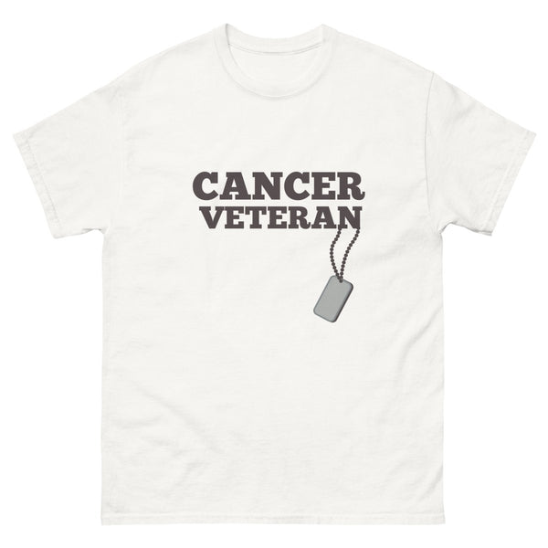 Cancer Veteran Tee - JohnVsGBMWhiteS