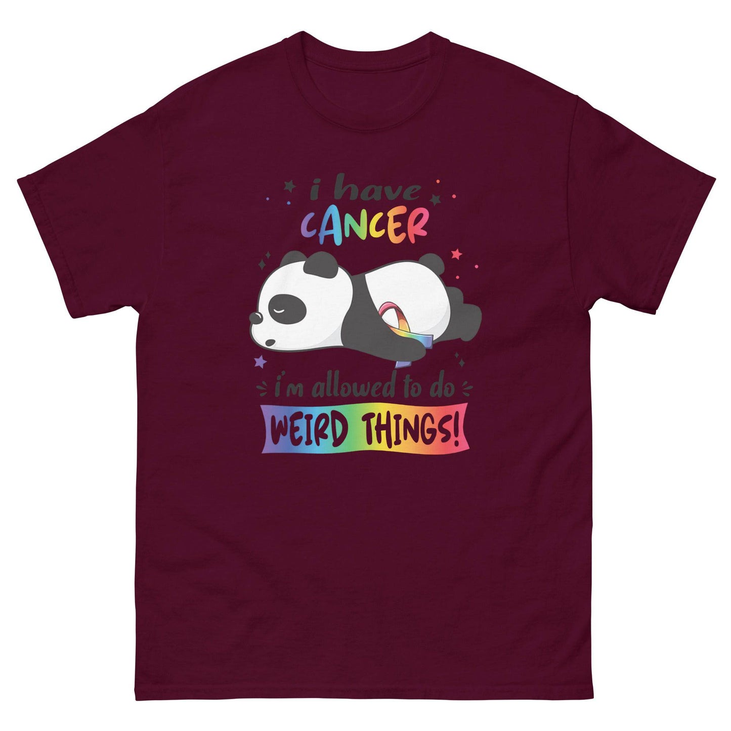 Cancer Weird Things Classic Tee - JohnVsGBMMaroonS