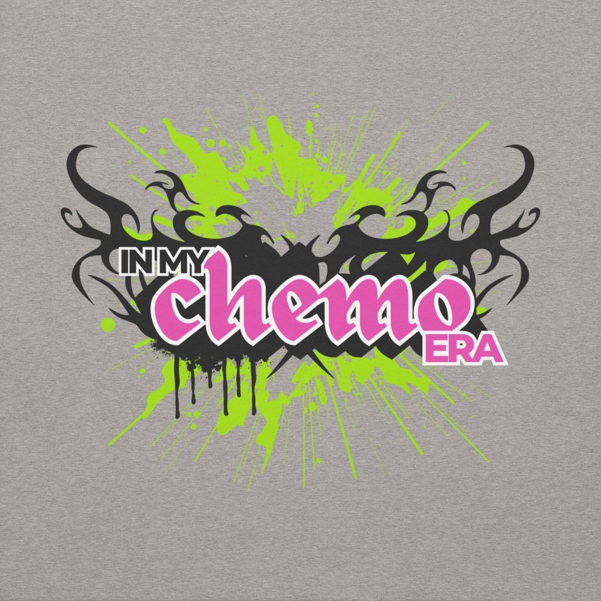 Chemo Era Graffiti Hoodie - JohnVsGBMCarbon GreyS