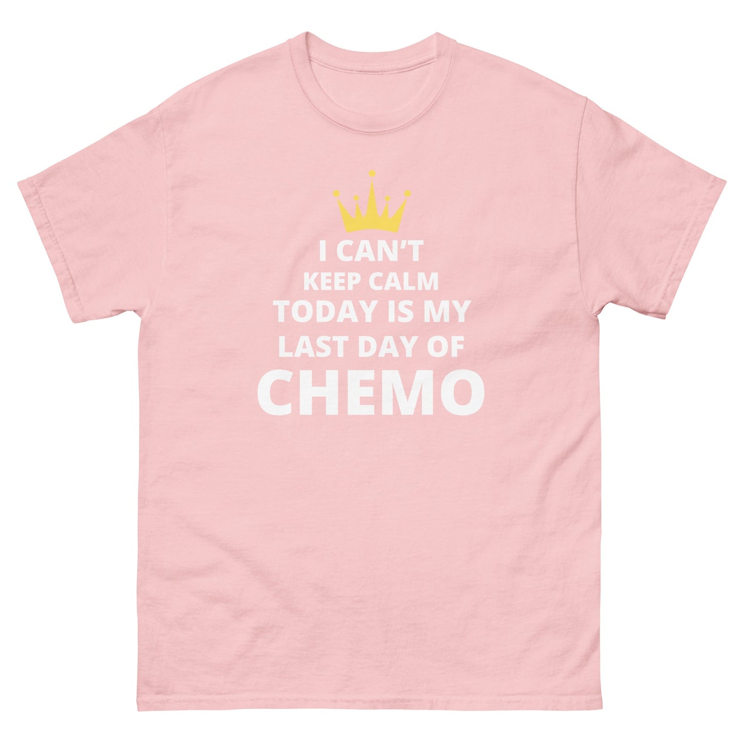 Chemo Last Day Tee - JohnVsGBMLight PinkS