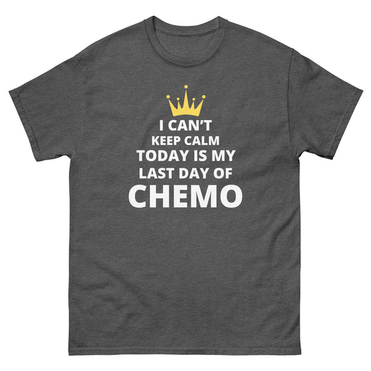 Chemo Last Day Tee - JohnVsGBMDark HeatherS