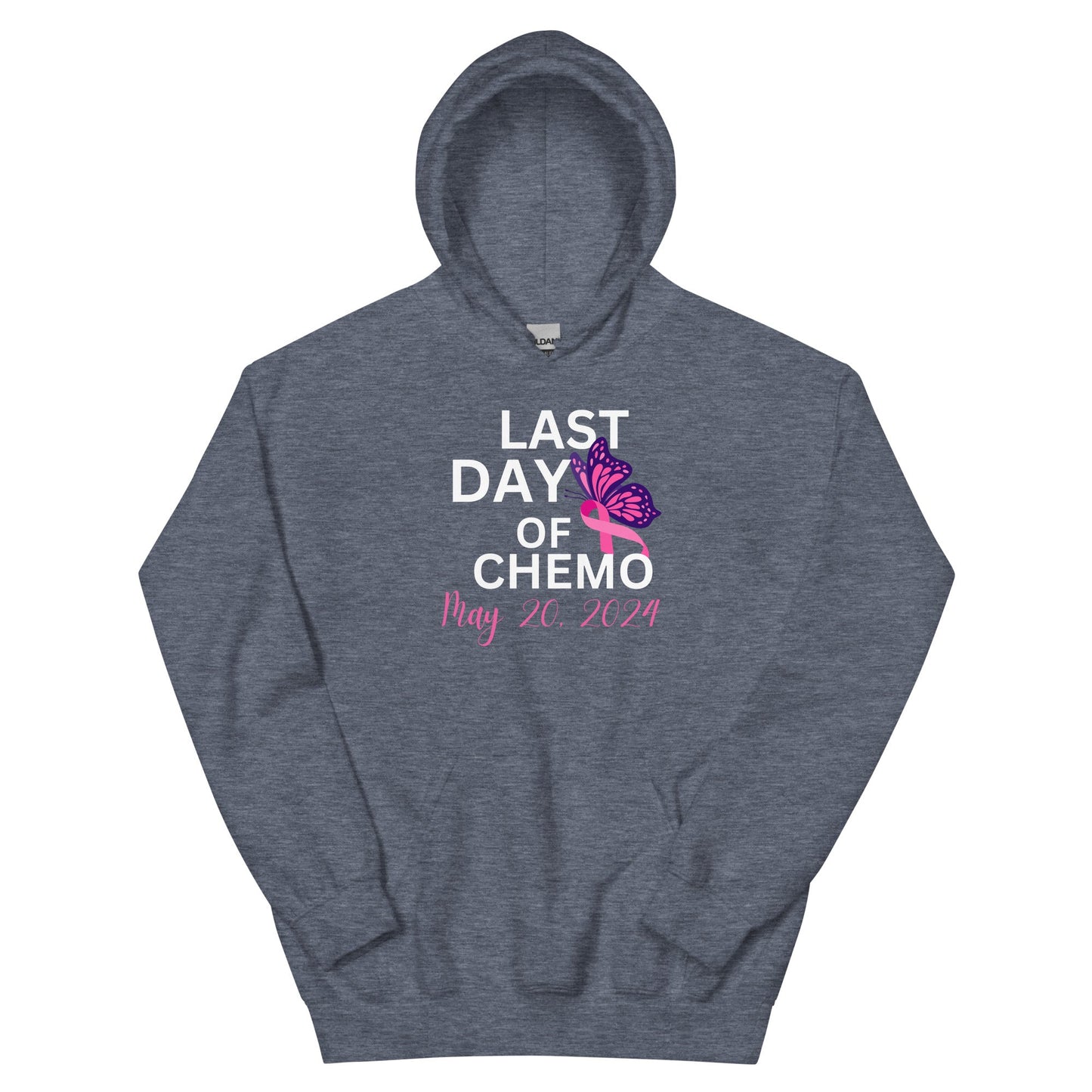 Chemo Lasy Day Hoodie - JohnVsGBMHeather Sport Dark NavyS