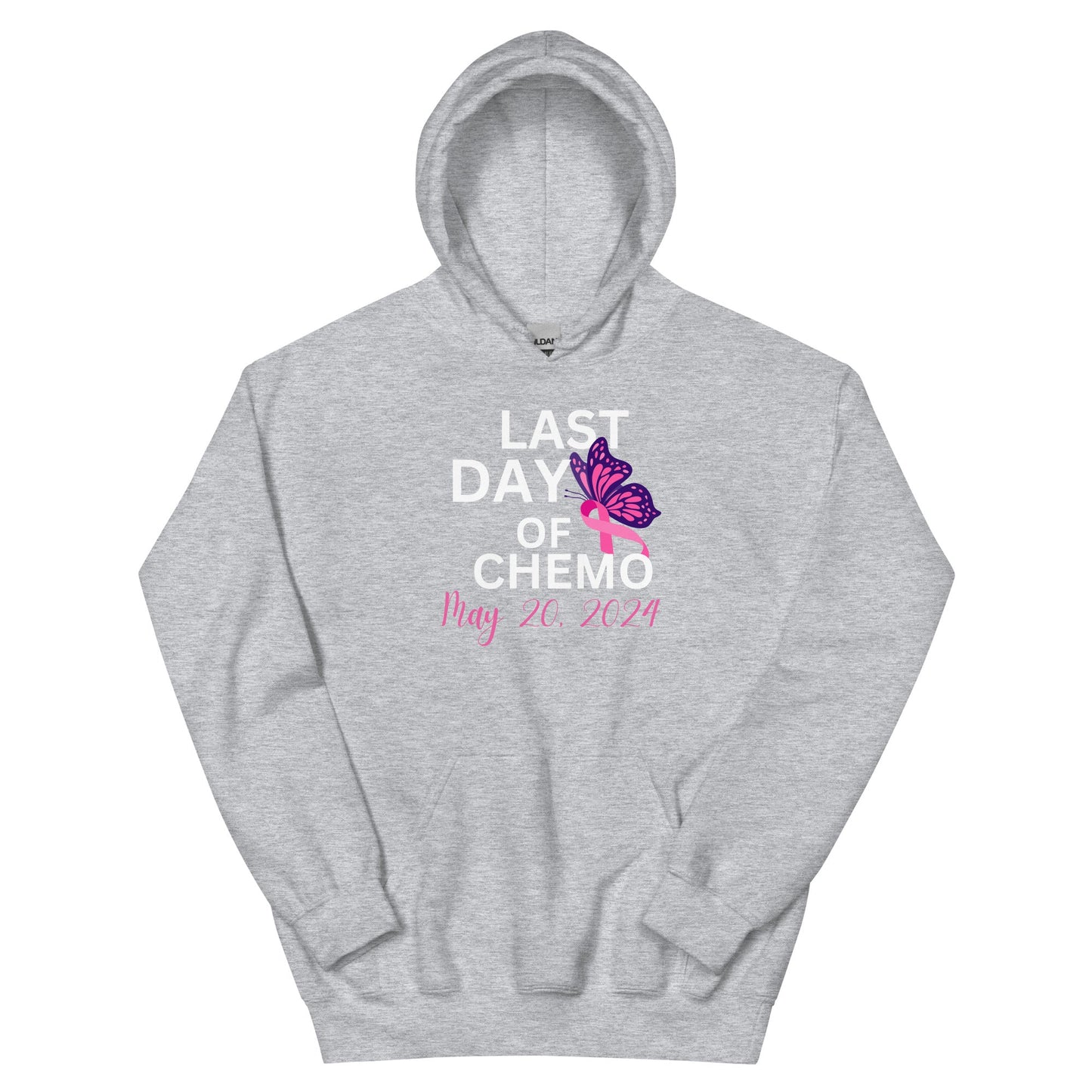 Chemo Lasy Day Hoodie - JohnVsGBMSport GreyS