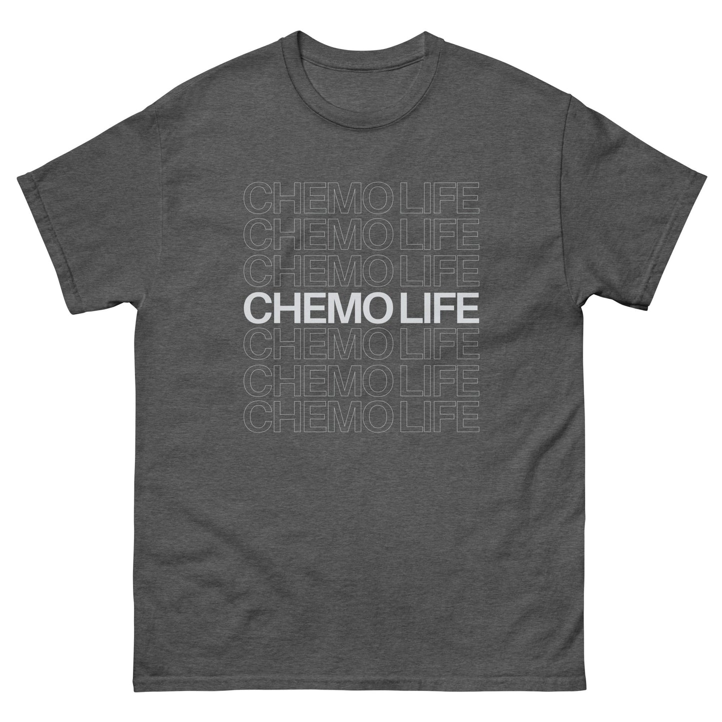 Chemo Life Tee - JohnVsGBMDark HeatherS