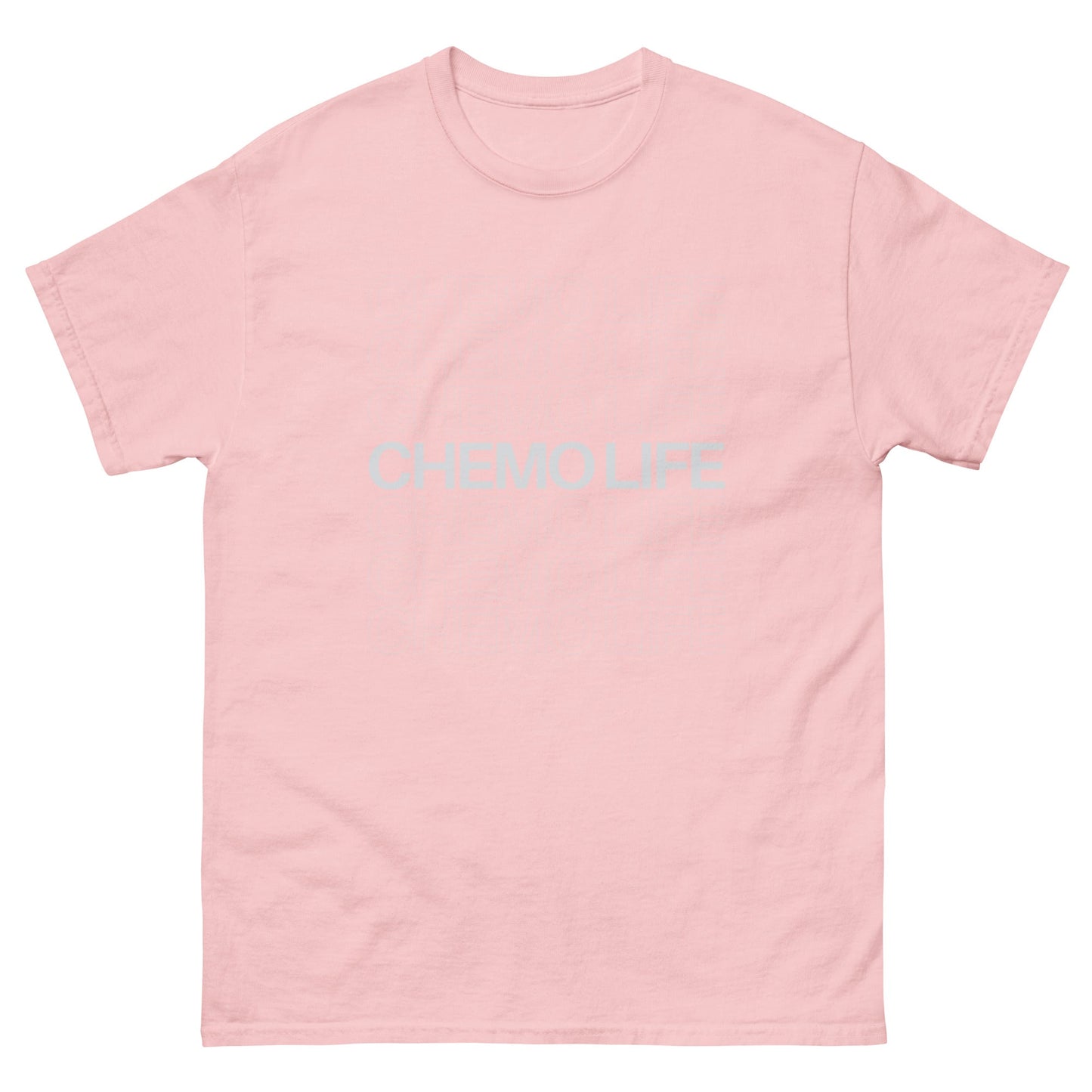 Chemo Life Tee - JohnVsGBMLight PinkS