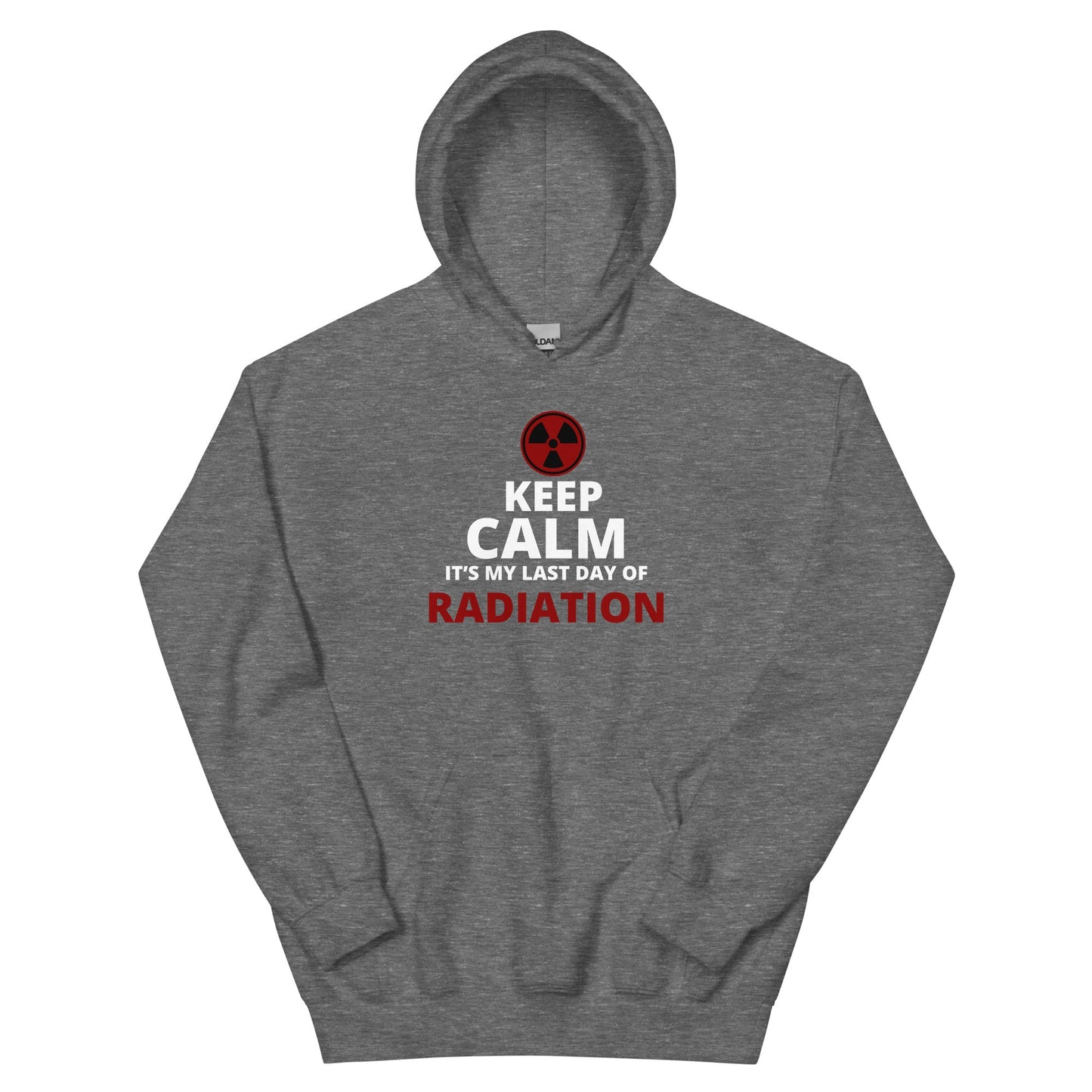 Chemo Radiation Hoodie - JohnVsGBMGraphite HeatherS