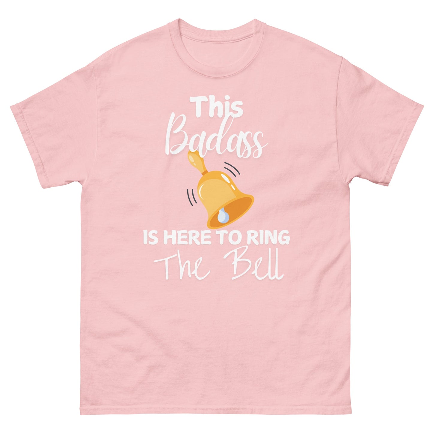 Chemo Ring the Bell Tee - JohnVsGBMLight PinkS