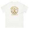 Childhood Cancer Adult Gold Tee - JohnVsGBMWhiteS