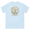 Childhood Cancer Adult Gold Tee - JohnVsGBMLight BlueS