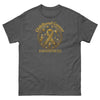 Childhood Cancer Adult Gold Tee - JohnVsGBMDark HeatherS