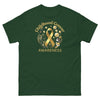 Childhood Cancer Adult Gold/Bubble Tee - JohnVsGBMForest GreenS