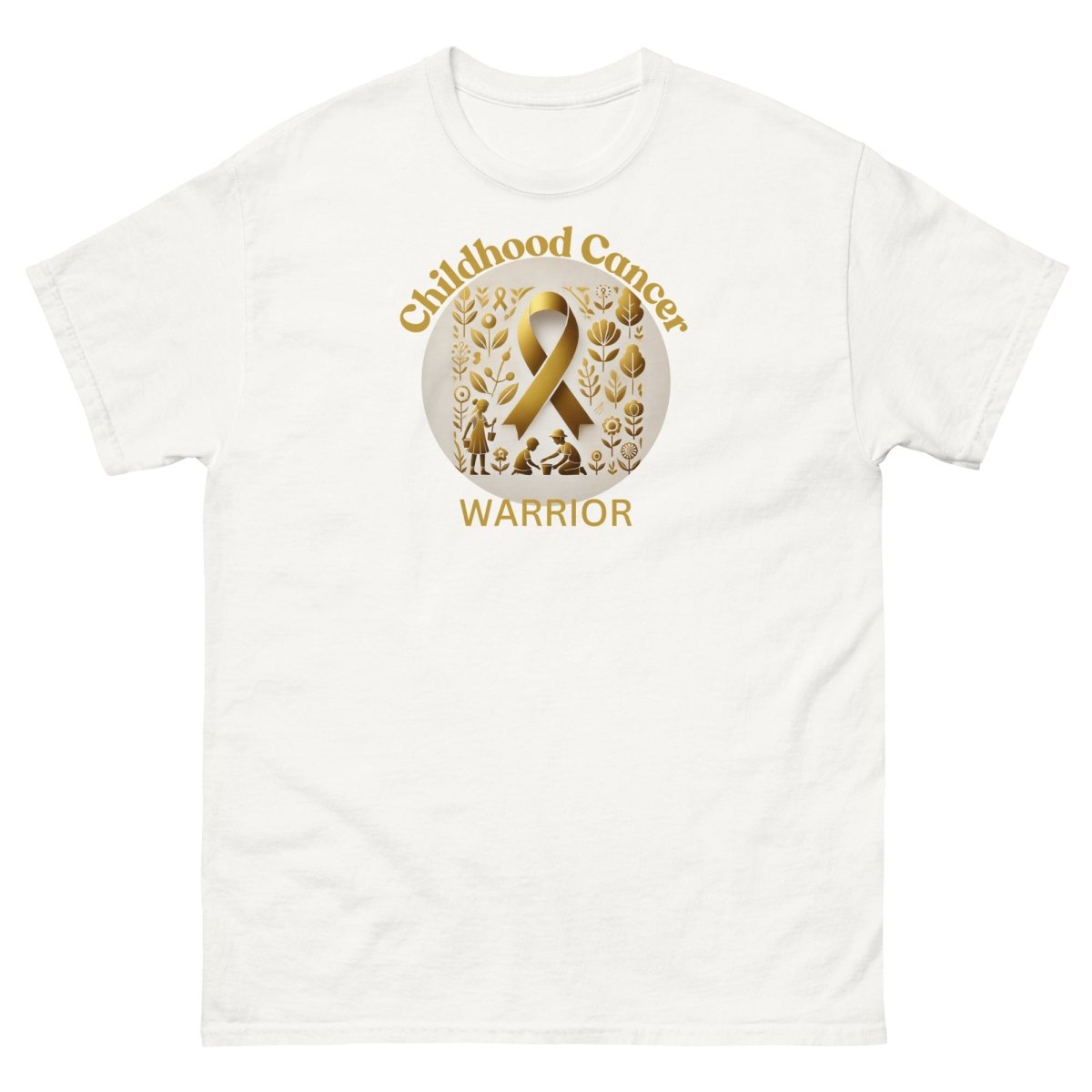 Childhood Cancer Adult Warrior Tee - JohnVsGBMWhiteS