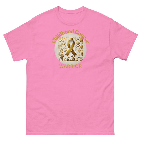 Childhood Cancer Adult Warrior Tee - JohnVsGBMAzaleaS