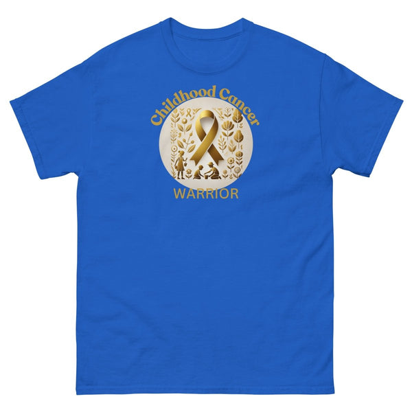 Childhood Cancer Adult Warrior Tee - JohnVsGBMRoyalS