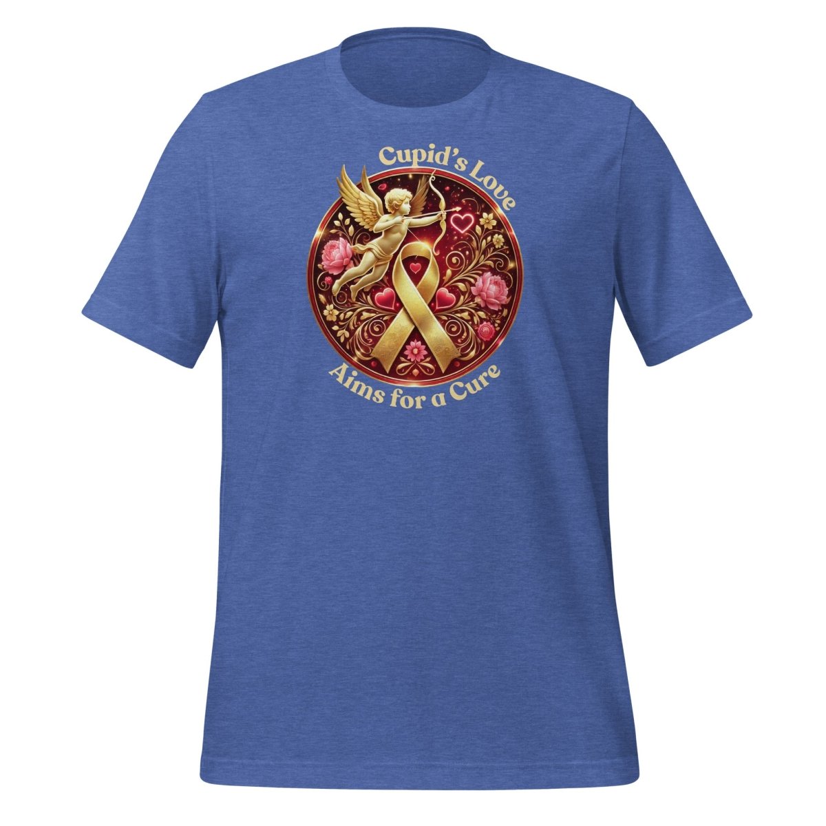 Childhood Cancer Cupid Love Tee - JohnVsGBMHeather True RoyalS