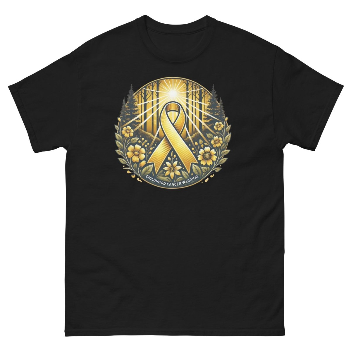 Childhood Cancer Forest Tee - JohnVsGBMBlackS