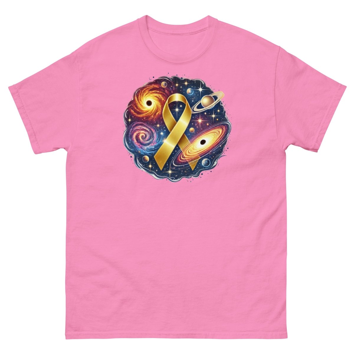 Childhood Cancer Galaxy Tee - JohnVsGBMAzaleaS