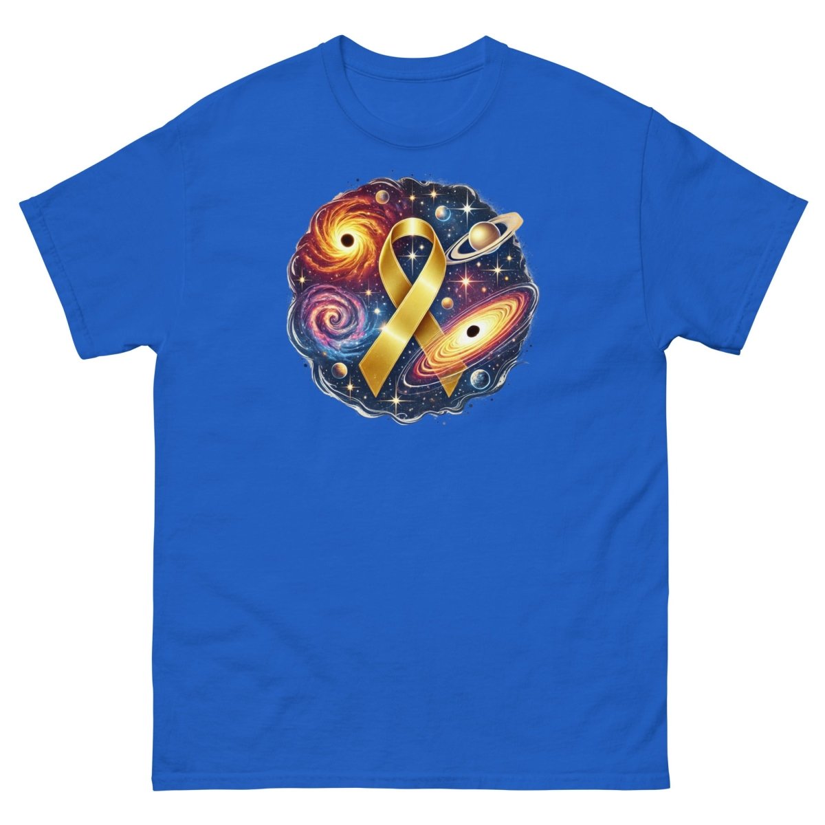 Childhood Cancer Galaxy Tee - JohnVsGBMRoyalS