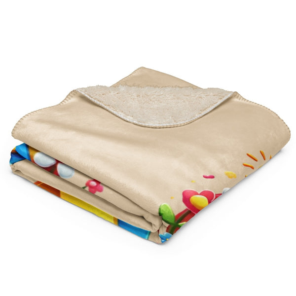 Childhood Cancer Hope Sherpa Blanket - JohnVsGBM37″×57″