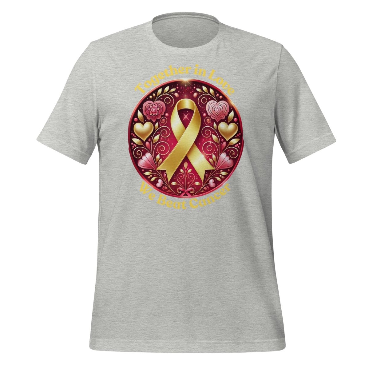 Childhood Cancer Love Tee - JohnVsGBMAthletic HeatherS