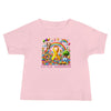 Childhood Cancer Rainbow Monkey Tee - JohnVsGBMPink6 - 12m