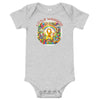 Childhood Cancer Rainbow Onesie - JohnVsGBMAthletic Heather3 - 6m