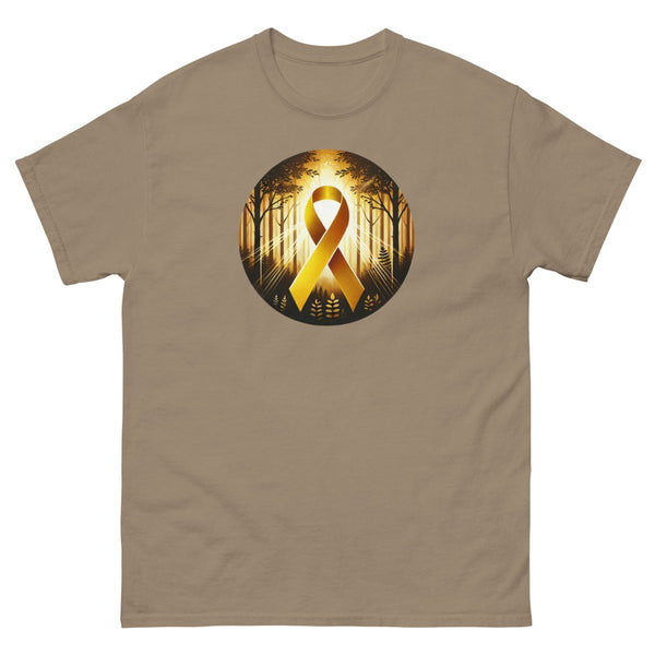 Childhood Cancer Sun Forest Tee - JohnVsGBMBrown SavanaS