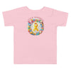 Childhood Cancer Toddler Brick Tee - JohnVsGBMPink2T