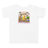 Childhood Cancer Toddler Rainbow Monkey Onesie - JohnVsGBMWhite2T