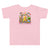 Childhood Cancer Toddler Rainbow Monkey Onesie - JohnVsGBMPink2T