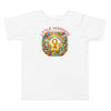 Childhood Cancer Toddler Rainbow Tee - JohnVsGBMWhite2T