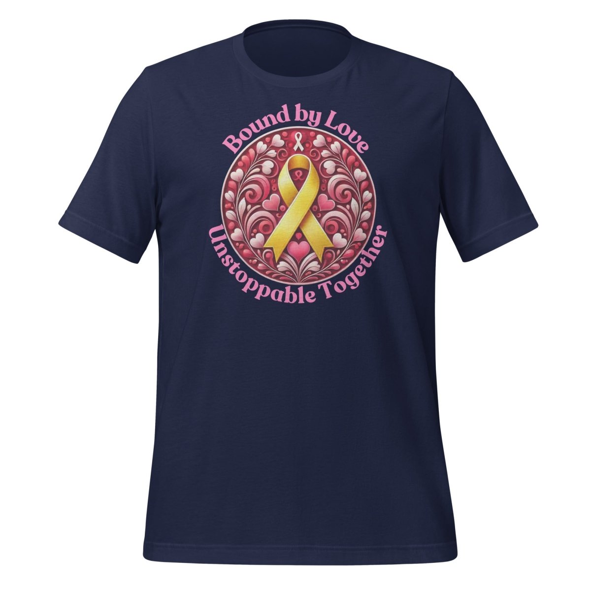 Childhood Cancer Unstoppable Love Tee - JohnVsGBMNavyS