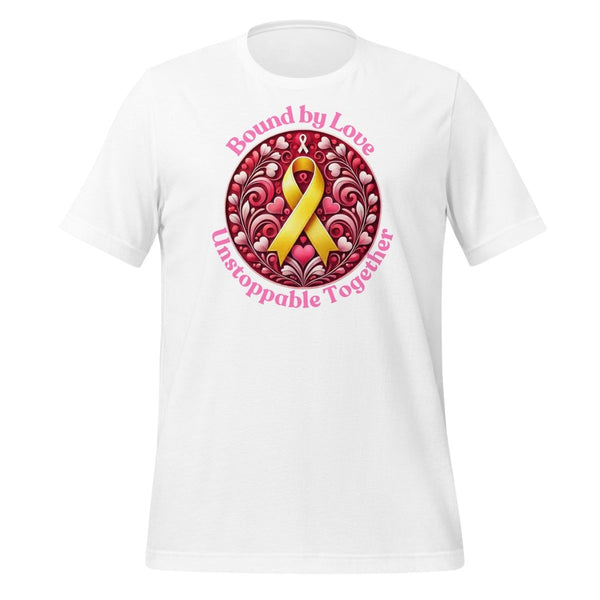 Childhood Cancer Unstoppable Love Tee - JohnVsGBMWhiteS